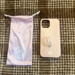 Loopy Case Pink Phone Case with Strap
